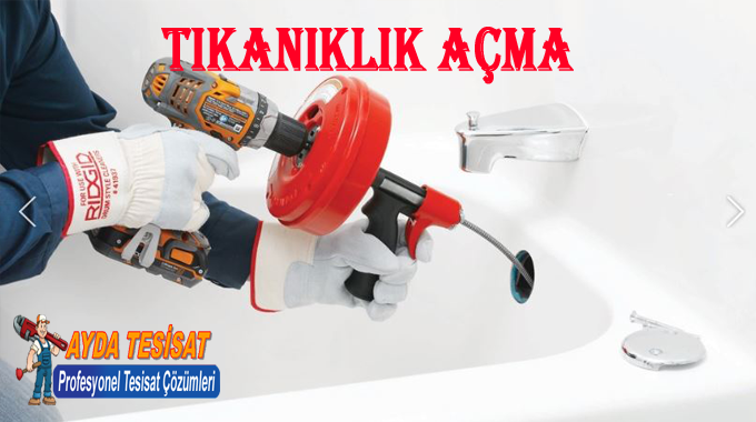 Çankaya tıkanıklık açma