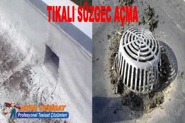 Çayyolu Süzgeç Gideri Açma