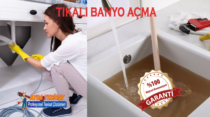 Çayyolu Tıkalı Banyo Gideri Açıma