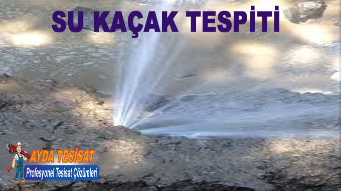 İvedik Kırmadan Cihazla Su Kaçağı Bulma