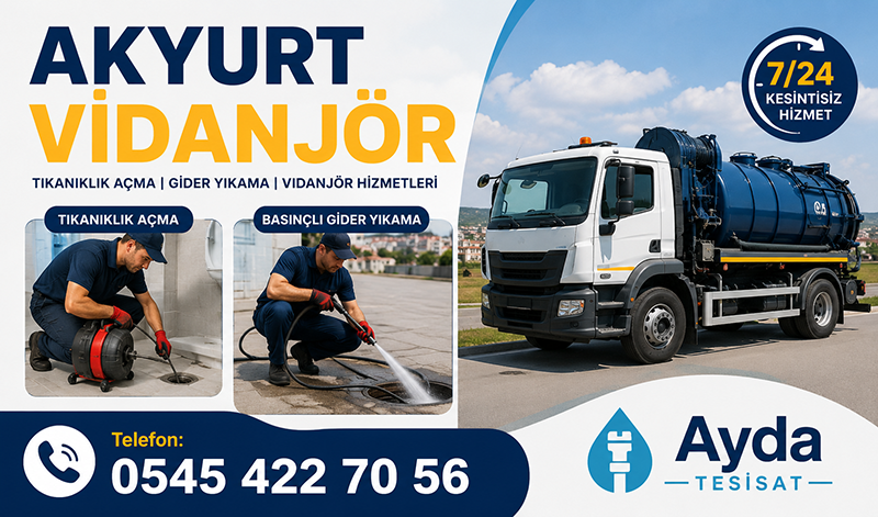 AKYURT VİDANJÖR Hizmeti Nedir