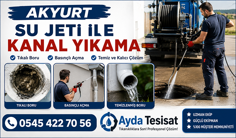 Akyurt Su Jeti Hizmeti Nereler İçin Uygundur