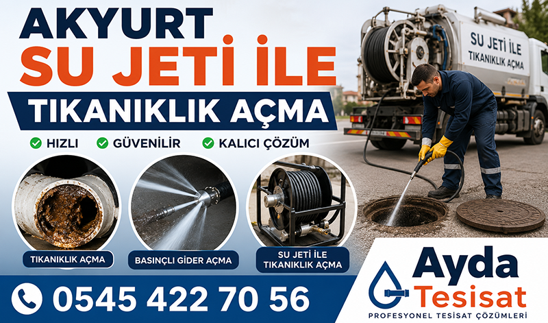 Akyurt Su Jeti Hizmeti