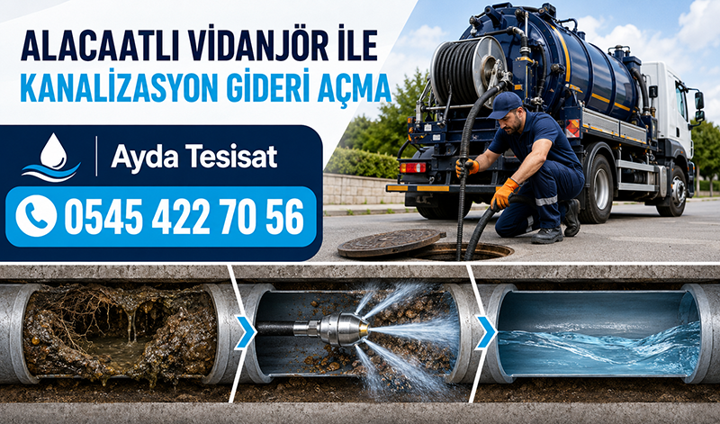 Alacaatlı’da Tıkalı Gider Açma Hangi Belirtilerde Gerekir