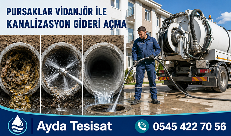 Ana Gider Borusu Temizleme