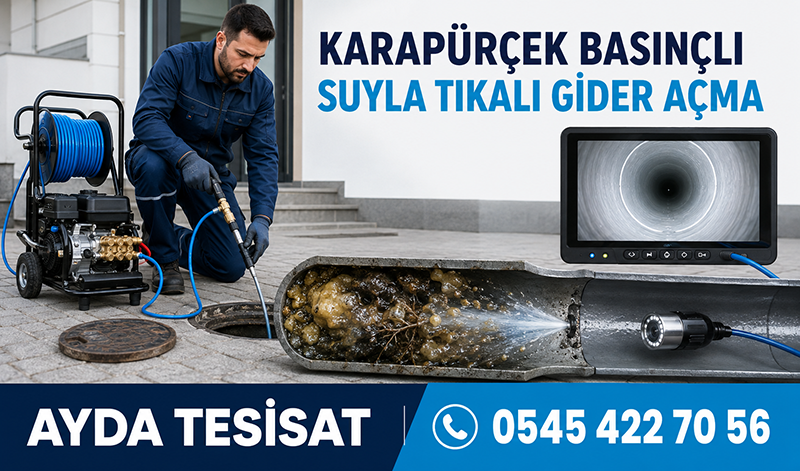 Ana Gider Borusunda Biriken Atıkların Uzaklaştırılması