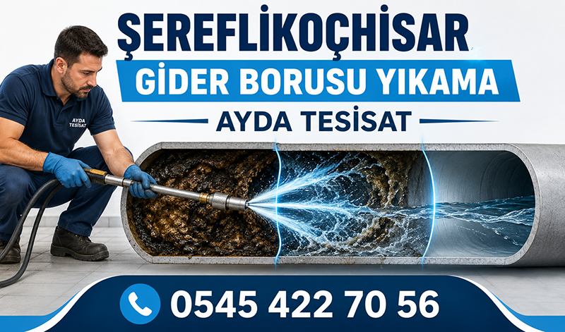 Ana Kanalizasyon Borusu Temizleme