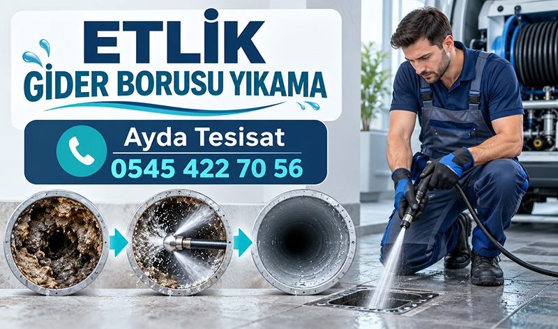 Ana Kanalizasyon Borusu Temizleme