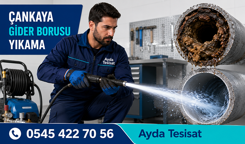 Ana Kanalizasyon Borusu Temizleme