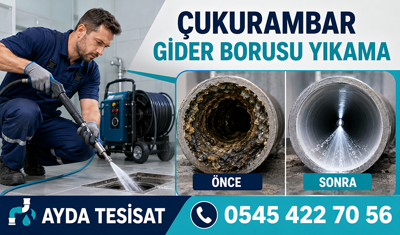Ana Kanalizasyon Borusunda Kamera Kontrolü
