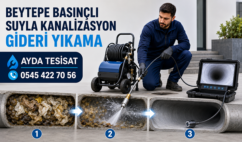 Ana Kanalizasyon Hattı ve Rögar Temizliği