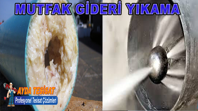 Ankara Su Jeti İle Donmuş Yağ Yıkama Ve Temizleme