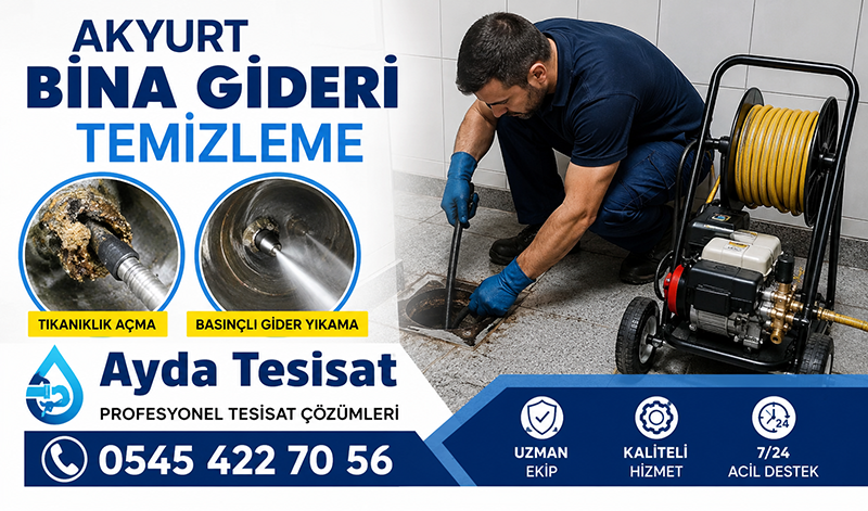 Apartman Gider Borusu Temizliği