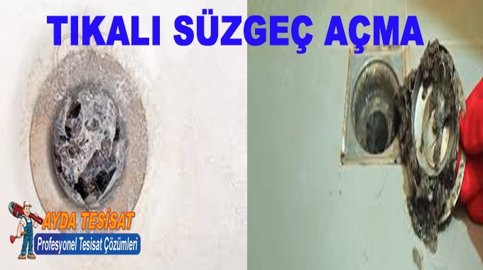 Aydınlıkevler Süzgeç Gideri Açma