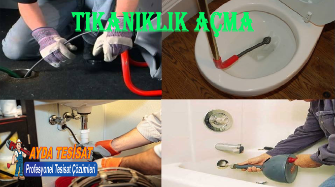 Ayrancı Tıkalı Tuvalet Açma