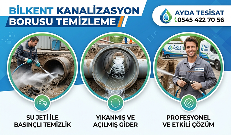 Basınçlı Su ile Gider Borusu Temizleme