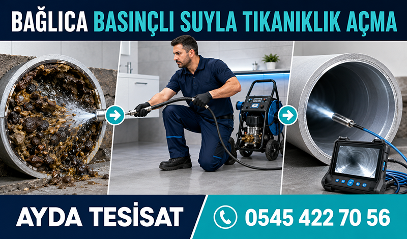 Basınçlı Suyla İşyeri Gideri Açm