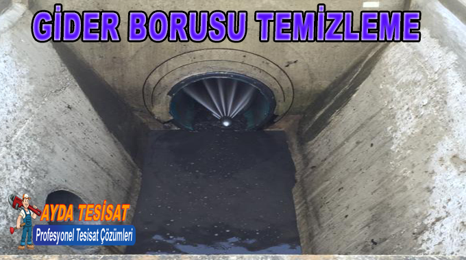 Basınçlı Suyla Hat Temizliği