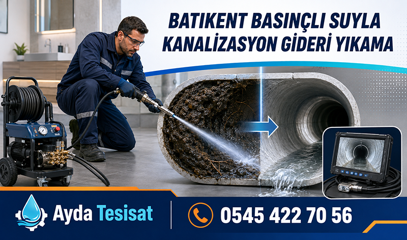 Bina Ana Hattında Temizlik Sonrası Akış Kontrolü
