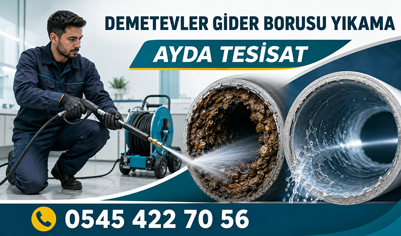 Bina Mutfak Gideri Hattında Kapsamlı Temizlik