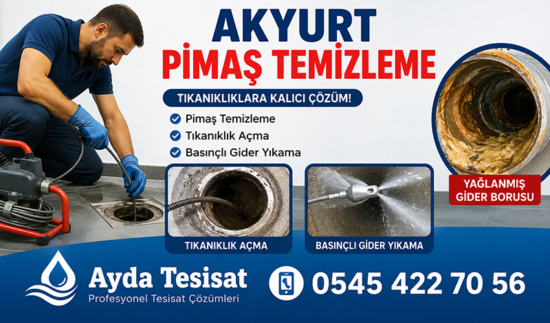 Bina Pimaş Hattı Yıkama