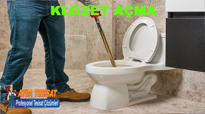 Ege Mahallesi Tıkalı Klozet Gideri Açma