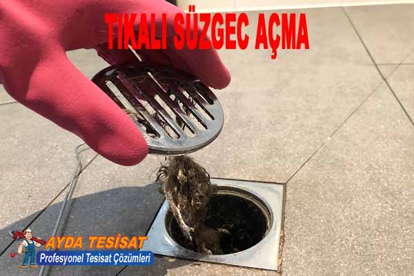 Eryaman Süzgeç Giderin Açma