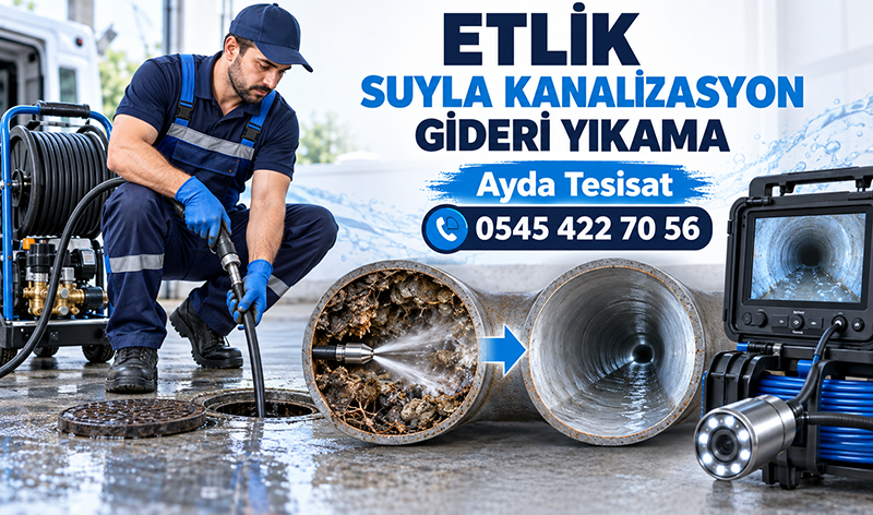 Etlik’te Gider Borusu Yıkama Neden Gereklidir