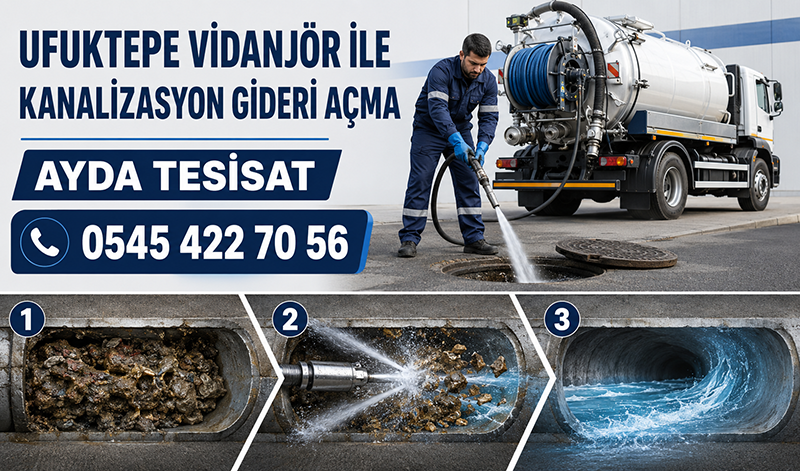 Görüntülü Ana Gider Borusu Temizleme