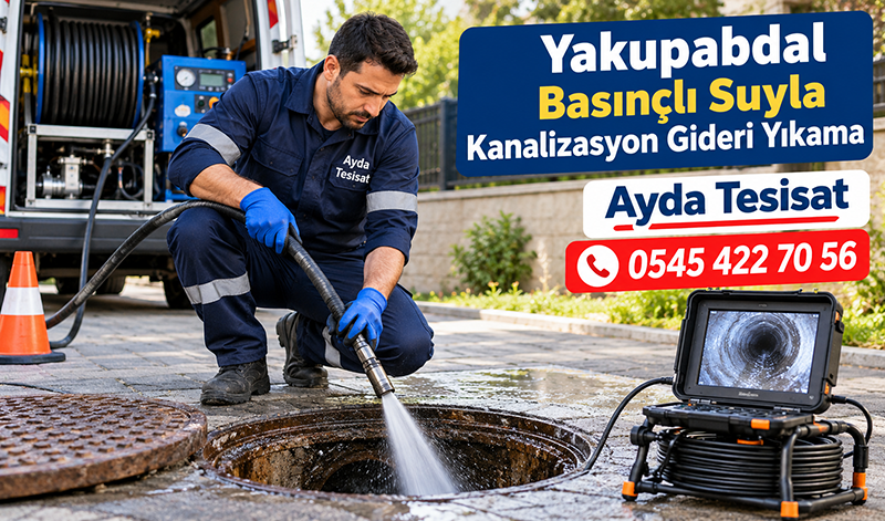 Görüntülü Kanalizasyon Borusu Temizleme
