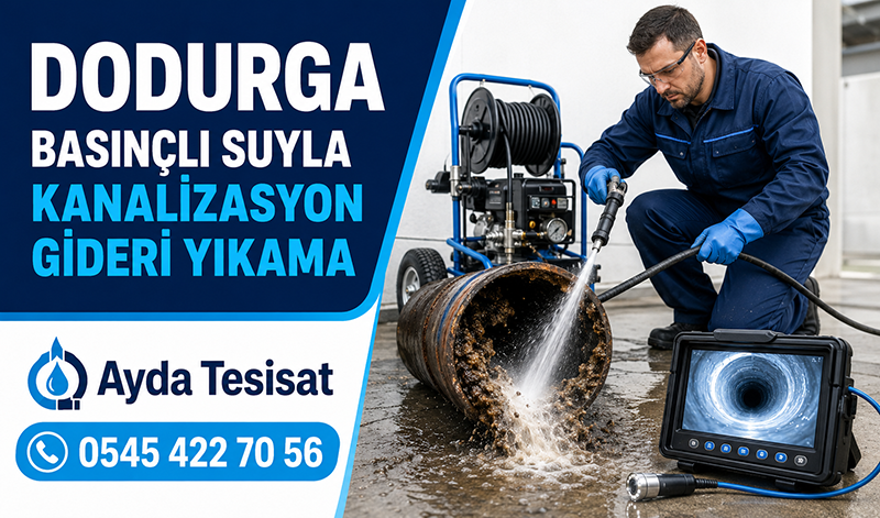 Gider Borusu Yıkama ile Birikintilerin Temizlenmesi