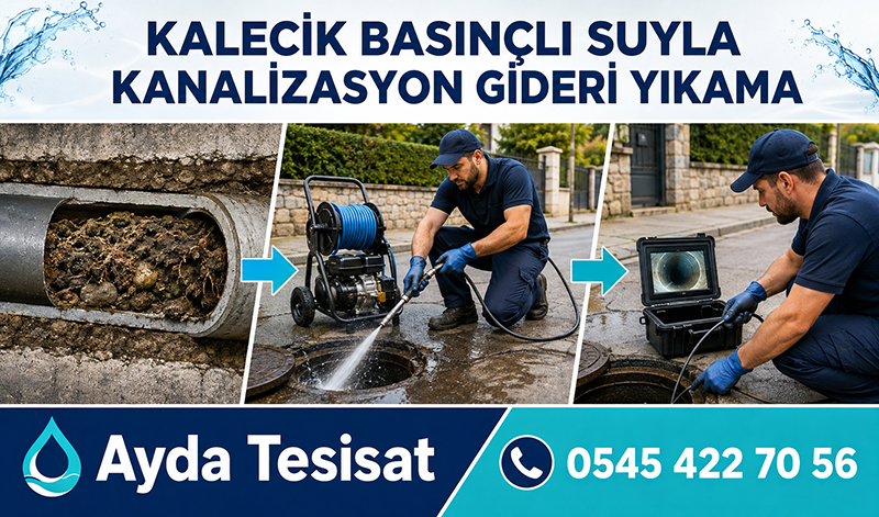 Kalecik Kanalizasyon Borusu Temizleme