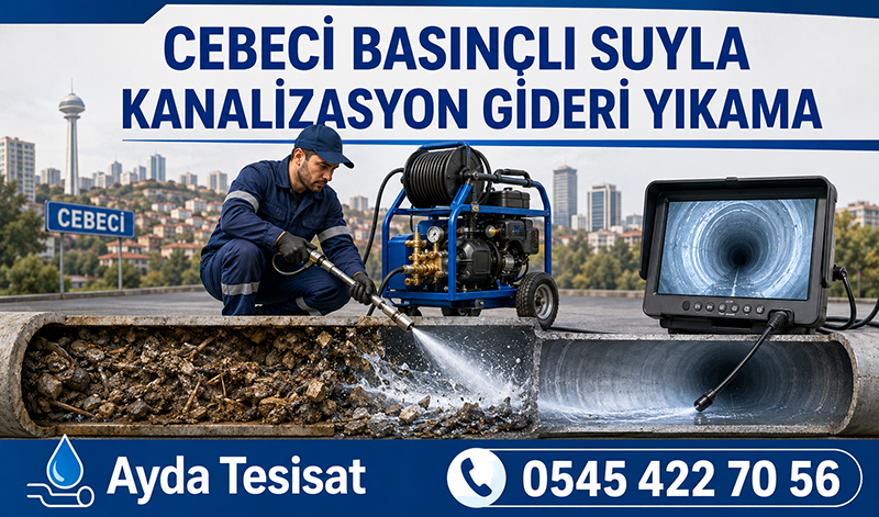 Kameralı Kanalizasyon Kontrolü