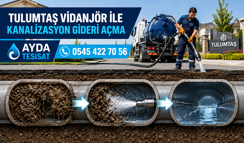 Kameralı Tıkalı Gider Borusu Açma