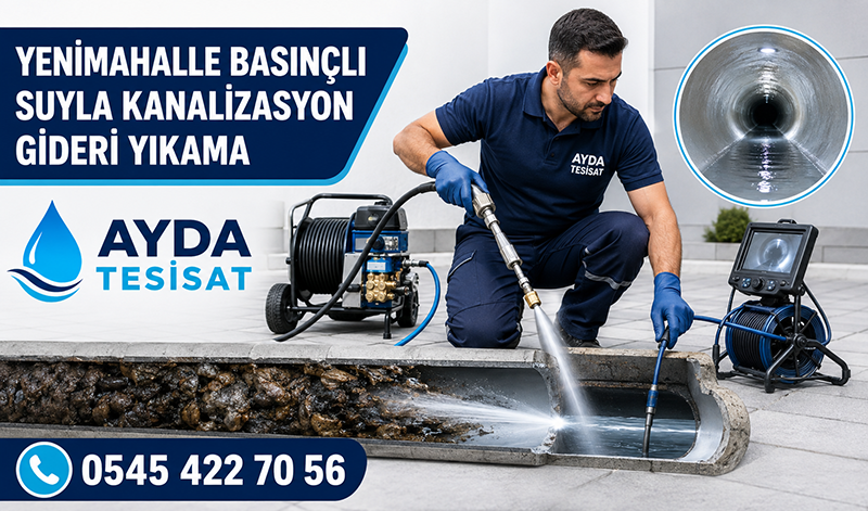 Kanalizasyon Borusu Temizleme ve Ana Hat Yıkama