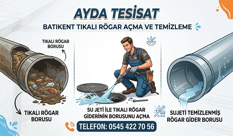 Kanalizasyon Gideri Temizleme