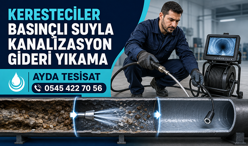 Kanalizasyon Hattı Neden Tıkanır Cözümü