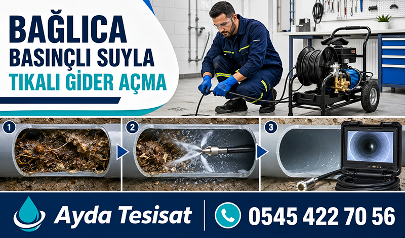Kanalizasyon Yıkamada Görünmeyen Tortular Hat Dışına Taşınır