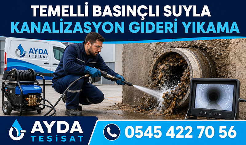 Mutfak Gideri Yıkama ile Koku ve Yavaş Akış Sorunlarının Giderilmesi