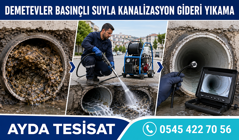 Mutfak Giderinden Ana Kanala Ulaşan Yağ Birikimi