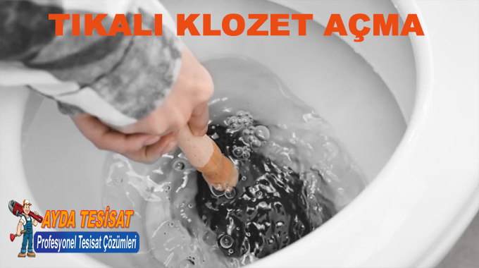 Natoyolu Tıkalı Klozet Gideri Açma