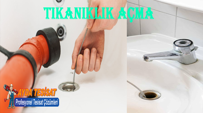 Oran Lavabo Tıkanıklığı Açma