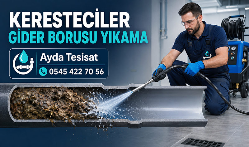 Pimaş Yıkama ile Boru İçindeki Birikintilerin Temizlenmesi