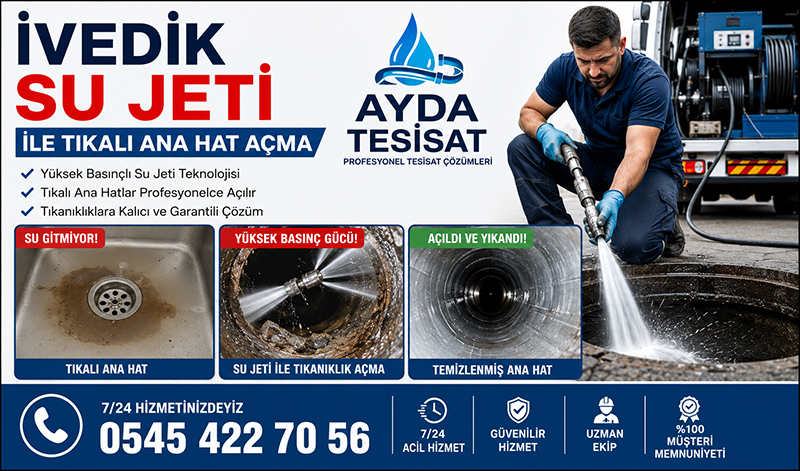 Su Jeti ile Tıkalı Boru Açma Yöntemleri
