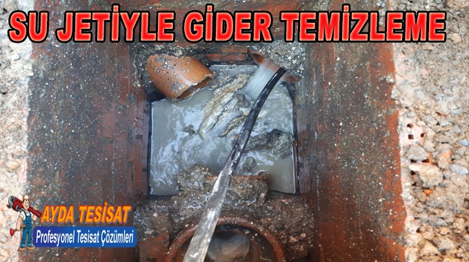 Su Jetiyle Gider Nasıl Temizlenir