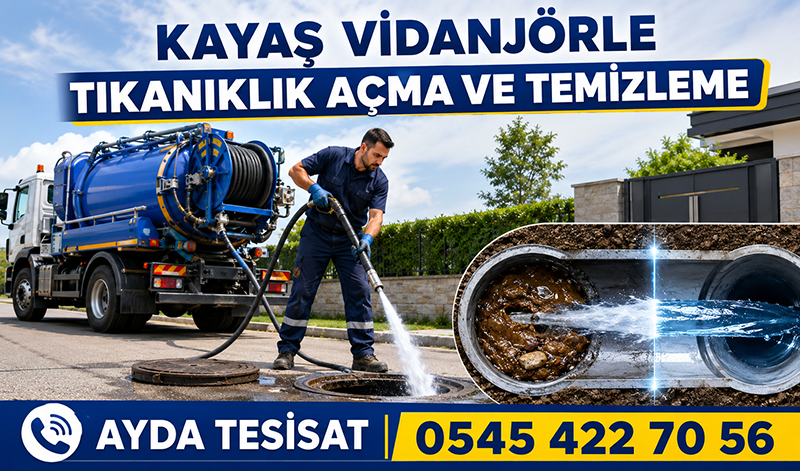 Tıkalı Gider Borusu Açma Çalışması Nasıl Yapılır