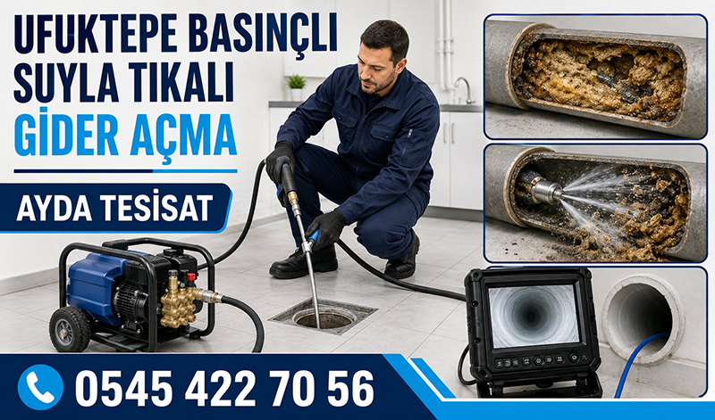 Tıkalı Gider Borusu Açma Ve Görüntüleme