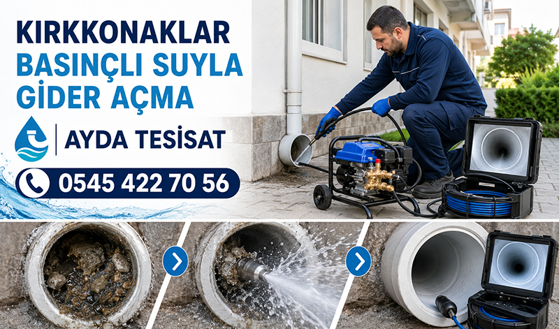 Tıkalı Kanal Açma Uygulaması Nasıl Yapılmalı