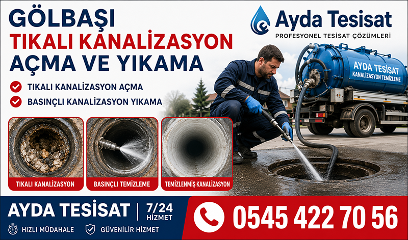 Tıkalı Kanalizasyon Açma