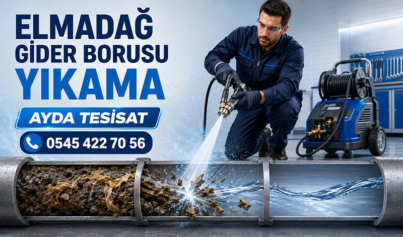Tıkalı Kanalizasyon Borusu Temizleme